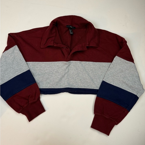 Crop top long sleeve FOREVER 21 - Picture 1 of 2